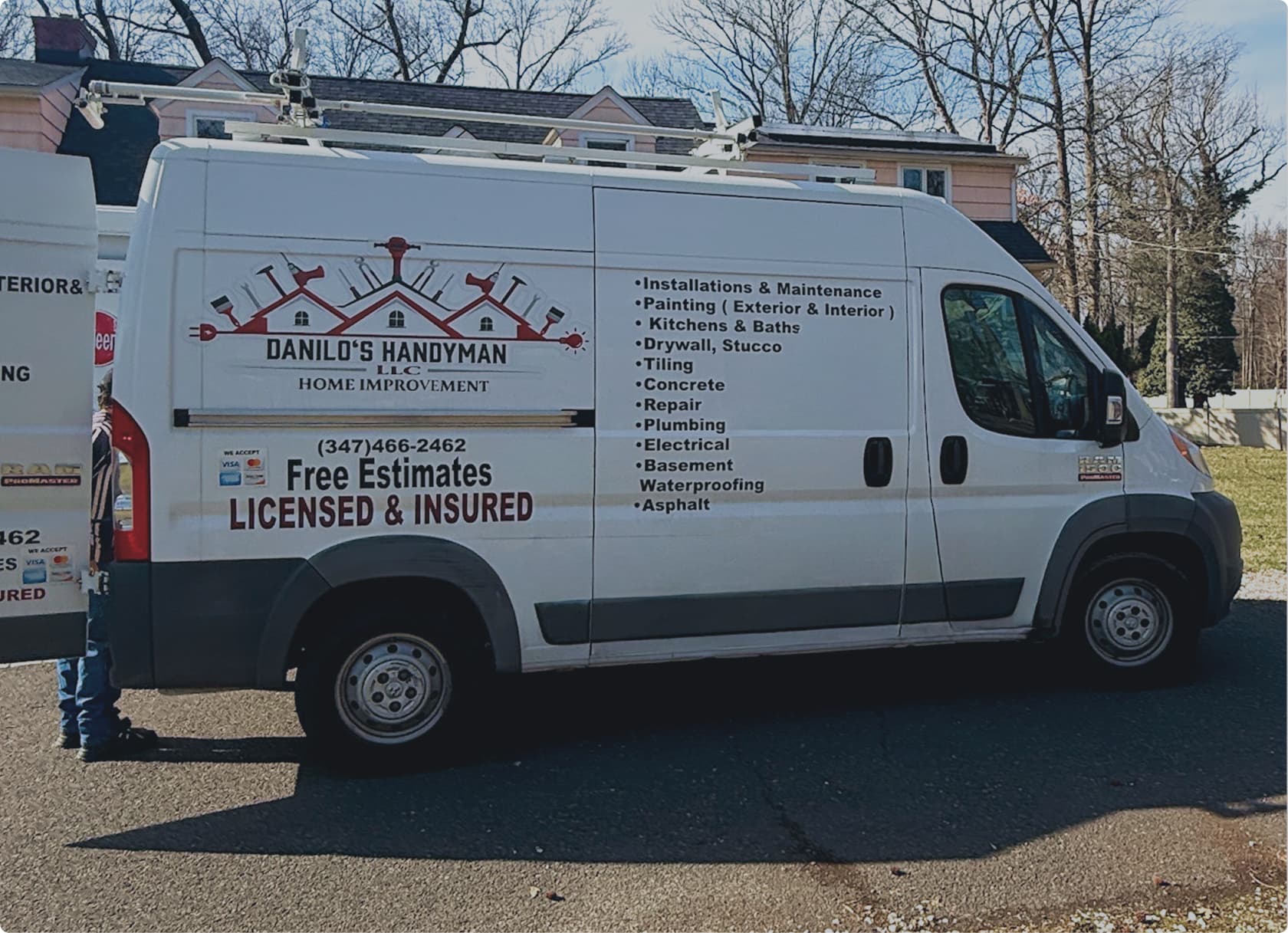 Danilo's work van